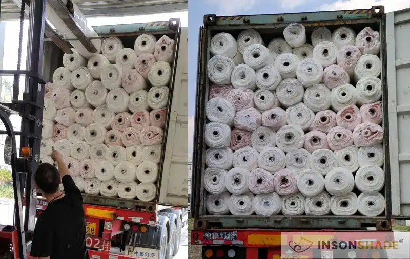 Loading Insect Nets for Shipment