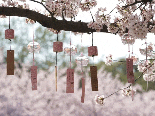 Hanging wind chime